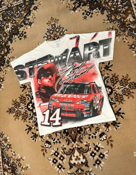Chase Authentics Tony Stewart All Over Print Nascar T-shirt - Size: Medium