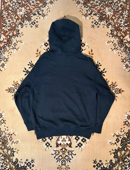 Nike x Supreme Black Pullover Embroidered Hoodie - Size: Small