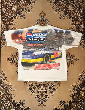 Vintage 90’s Chase Authentics Pepsi 400 Nascar Racing T-shirt - Size: XL
