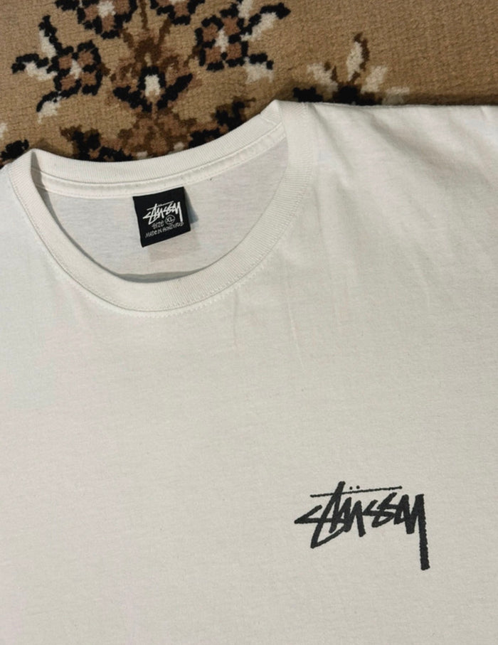 Stussy Toucan Graphic Print Short Sleeve T-shirt - Size: XL