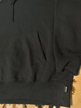 Nike x Supreme Black Pullover Embroidered Hoodie - Size: Small