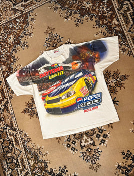 Vintage 90’s Chase Authentics Pepsi 400 Nascar Racing T-shirt - Size: XL