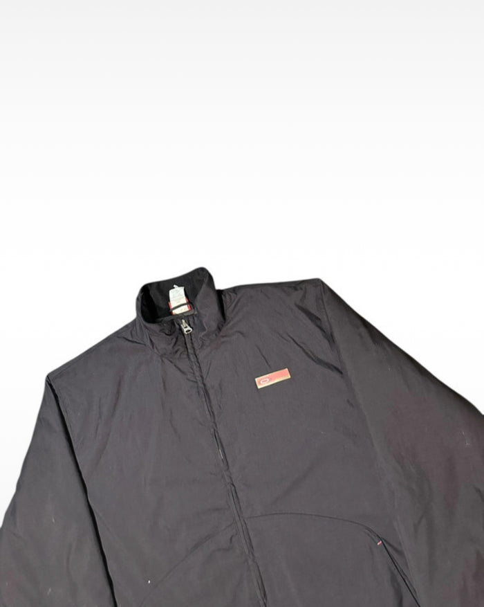 Vintage Oakley Mountain System Black Rain Jacket - Size: Large