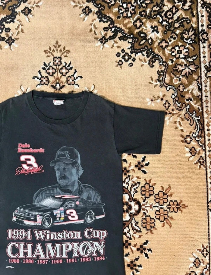 Vintage 90’s Nutmeg Dale Earnhardt Champion Nascar Racing T-shirt - Size: Medium