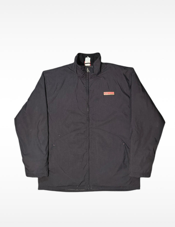 Vintage Oakley Mountain System Black Rain Jacket - Size: Large