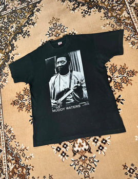 Vintage 90’s Muddy Waters Single Stitch T-shirt - Size: XL