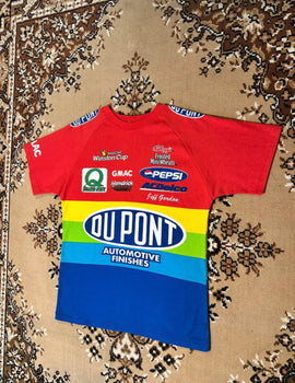 Vintage 90’s Du Point Nascar Single Stitch Racing T-shirt - Size: Large