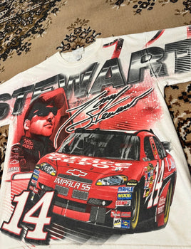 Chase Authentics Tony Stewart All Over Print Nascar T-shirt - Size: Medium