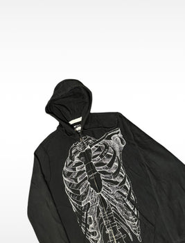 Rare Paul Frank X-Ray Zip Through Hoodie - Size: Large