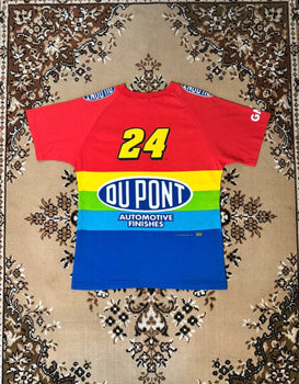 Vintage 90’s Du Point Nascar Single Stitch Racing T-shirt - Size: Large