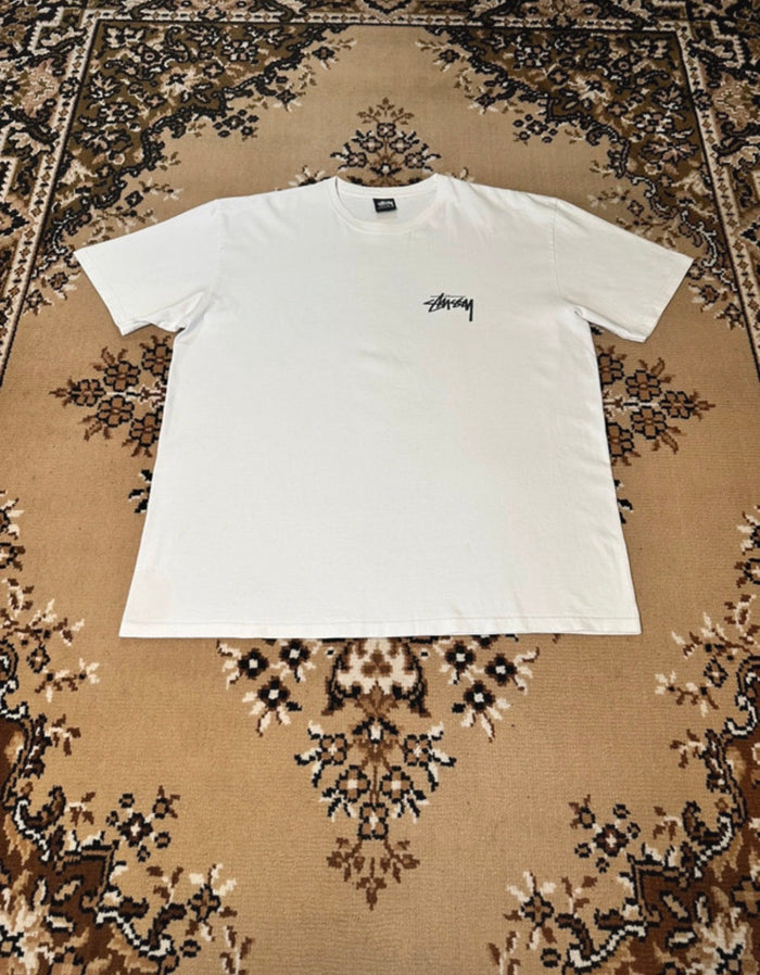 Stussy Toucan Graphic Print Short Sleeve T-shirt - Size: XL