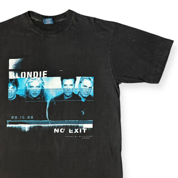 Vintage 90’s BLONDIE No Exit Band Print T-shirt - Size: Large
