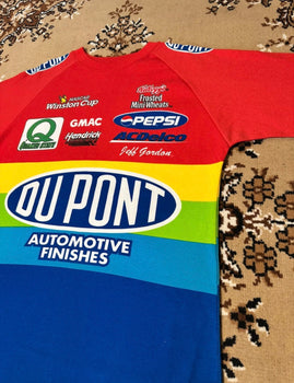 Vintage 90’s Du Point Nascar Single Stitch Racing T-shirt - Size: Large