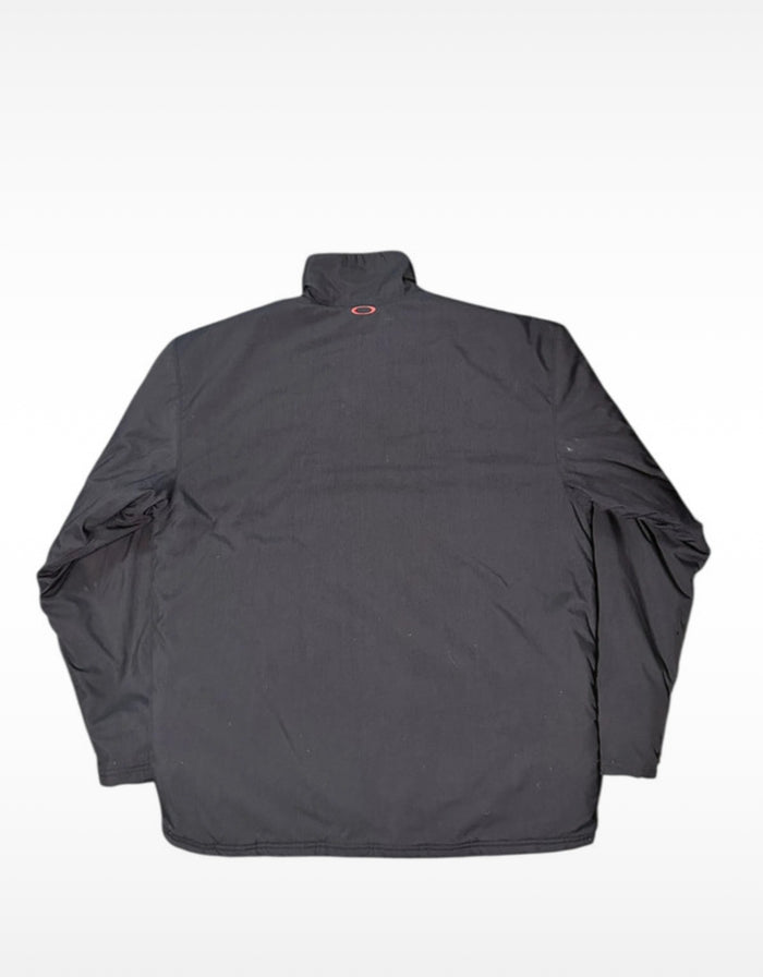 Vintage Oakley Mountain System Black Rain Jacket - Size: Large