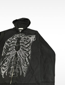 Rare Paul Frank X-Ray Zip Through Hoodie - Size: Large